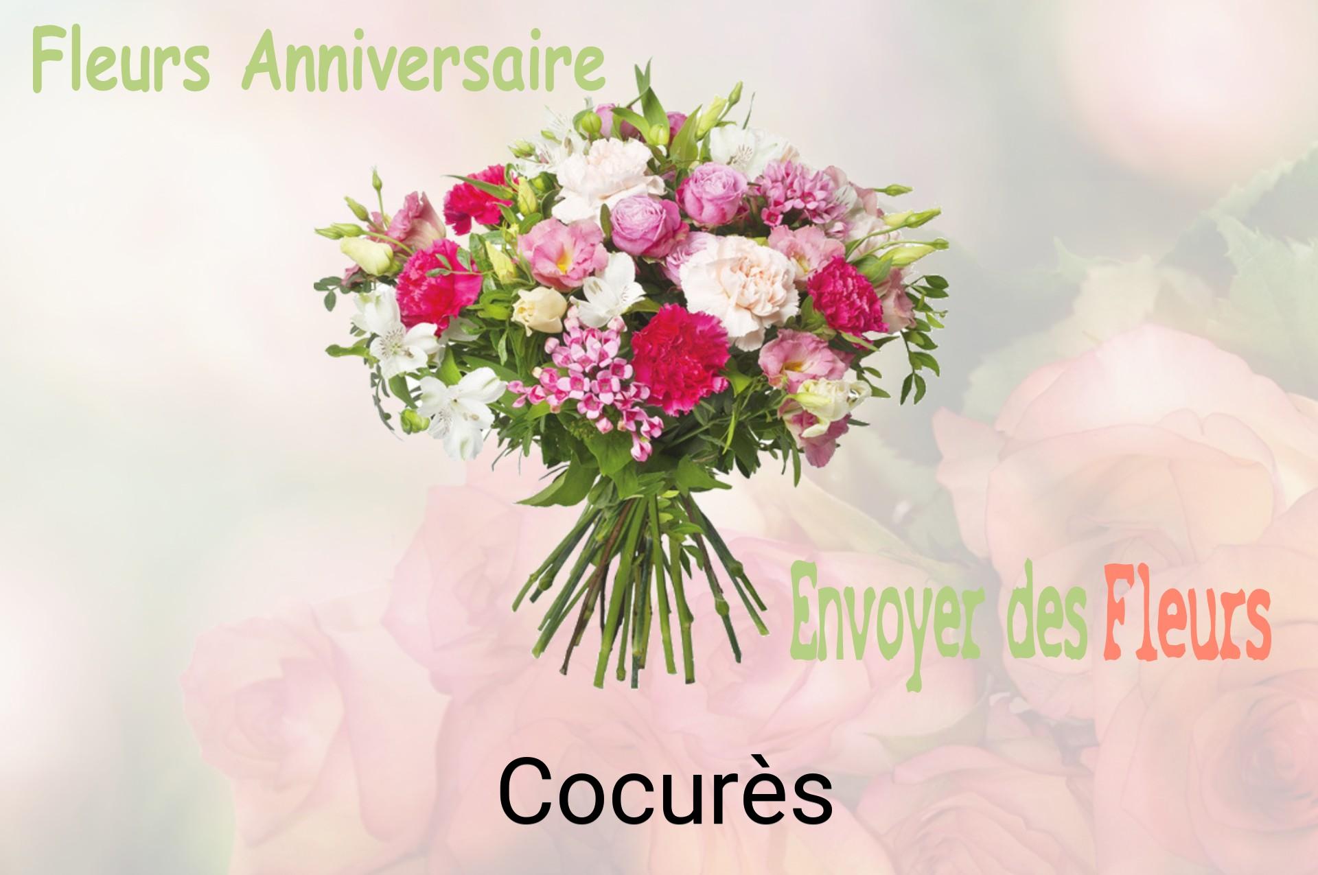 Bouquet de fleurs d’anniversaire livré à Cocurès